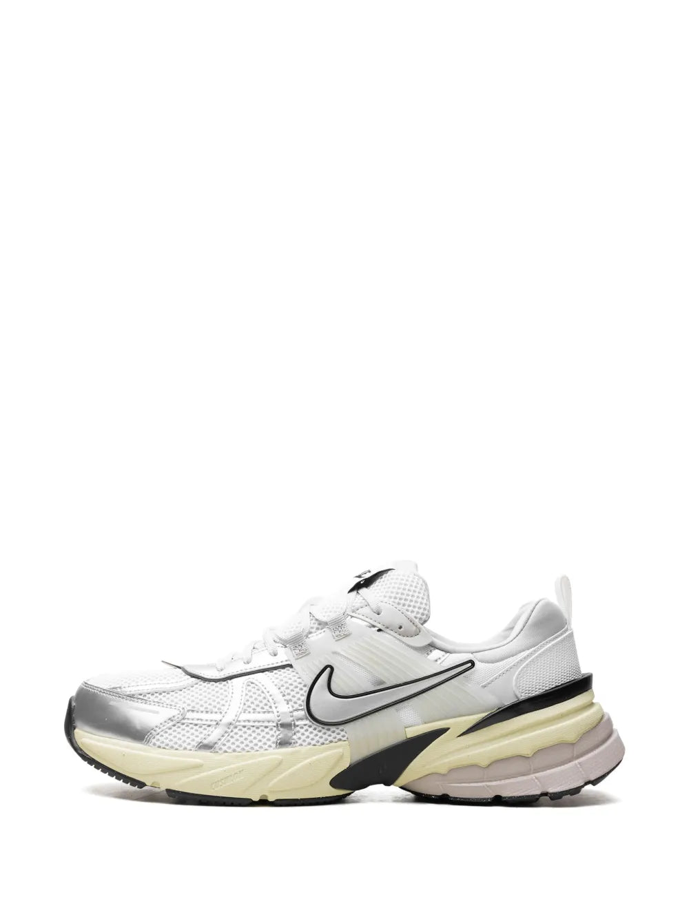 V2K Run Pure Platinum/Metallic Silver Sneakers
