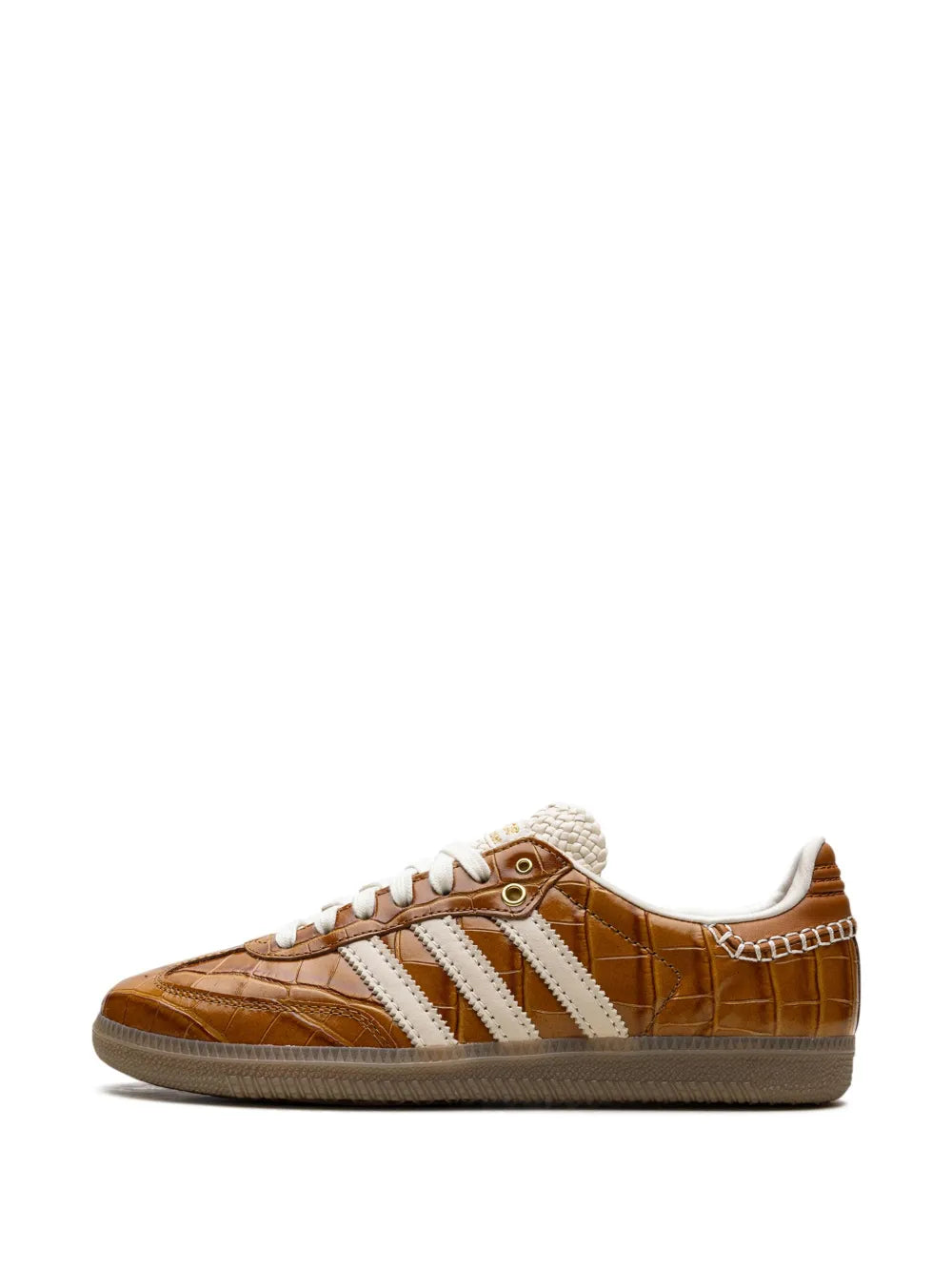 X Wales Bonner Samba Og Brown Croc Sneakers