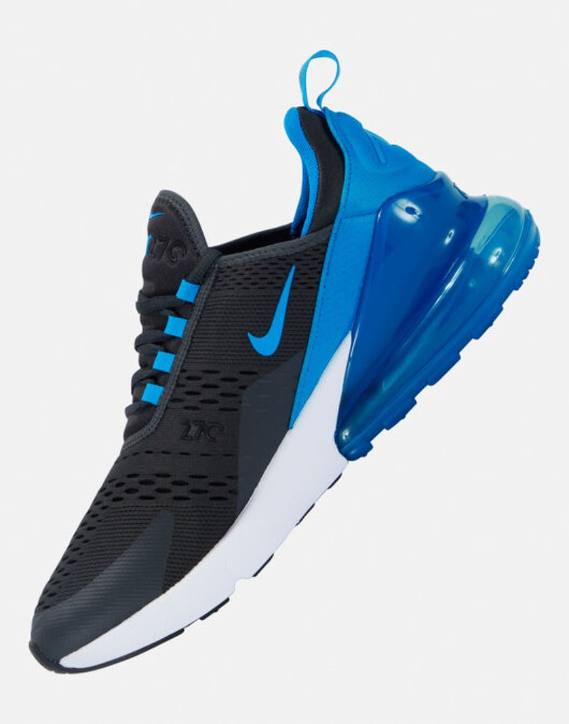 styleora Air Max 270 Shoes Black Anthracite White Photo Blue styleora