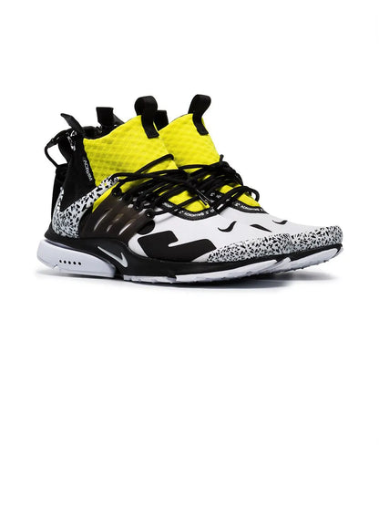 X Acronym Air Presto Mid Dynamic Yellow Sneakers
