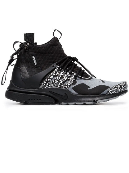 X Acronym Air Presto Mid Cool Grey Sneakers