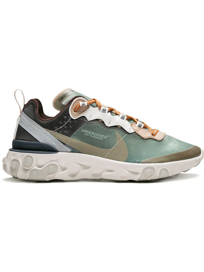 X Undercover React Element 87 Green Mist Sneakers