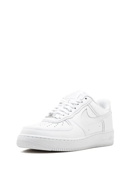 X John Elliott Air Force 1 Triple White Sneakers