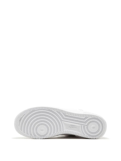 X John Elliott Air Force 1 Triple White Sneakers