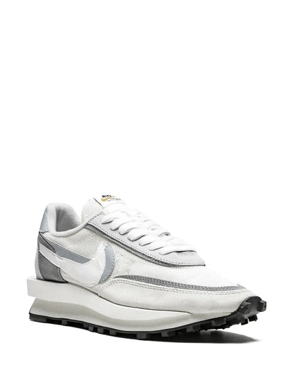 X Sacai Ldwaffle White/Grey Sneakers