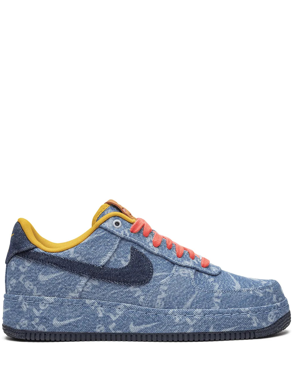 X Levis Air Force 1 Low Exclusive Denim Sneakers