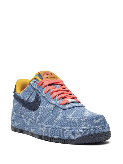 X Levis Air Force 1 Low Exclusive Denim Sneakers