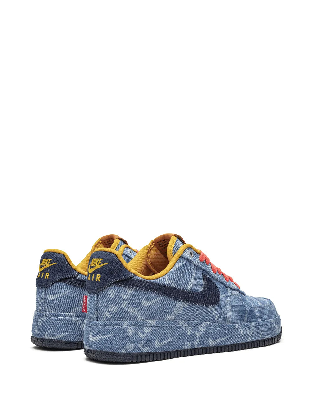 X Levis Air Force 1 Low Exclusive Denim Sneakers