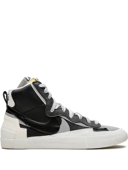 X Sacai Blazer Mid Black/Grey Sneakers
