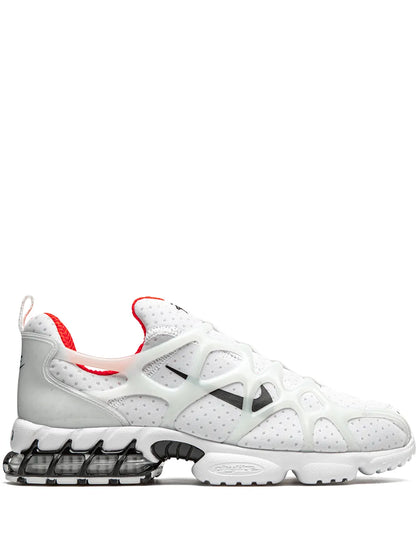 X Stussy Air Zoom Spiridon Kukini Habanero Red Sneakers