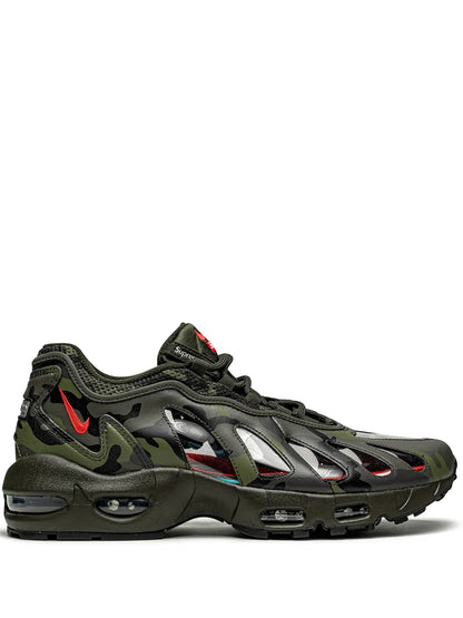 X Supreme Air Max 96 Camo Sneakers