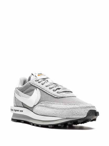X Sacai X Fragments Ldwaffle Grey Sneakers