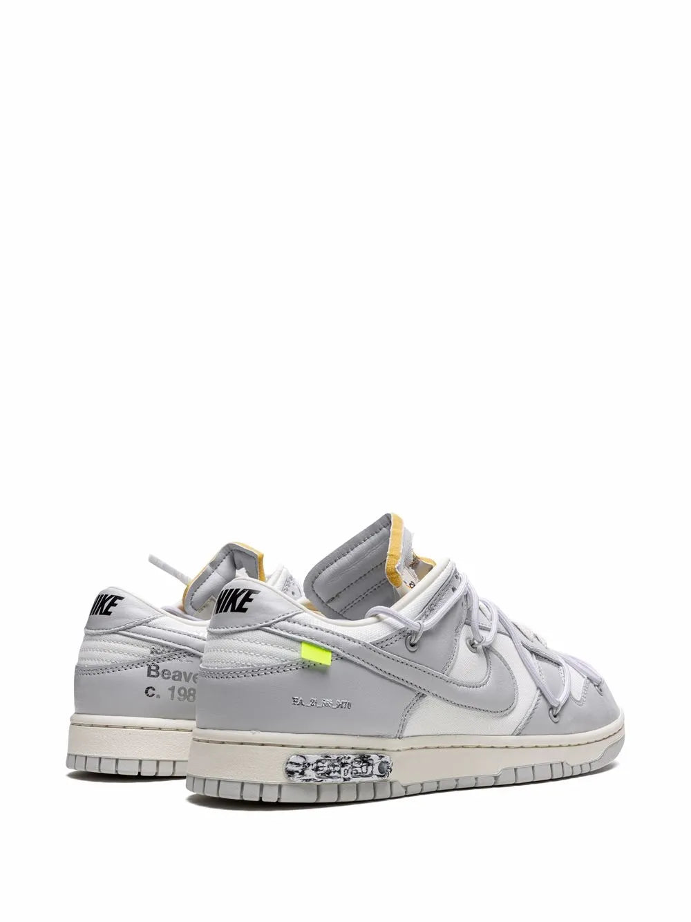 X Off-White Dunk Low Lot 49 Sneakers