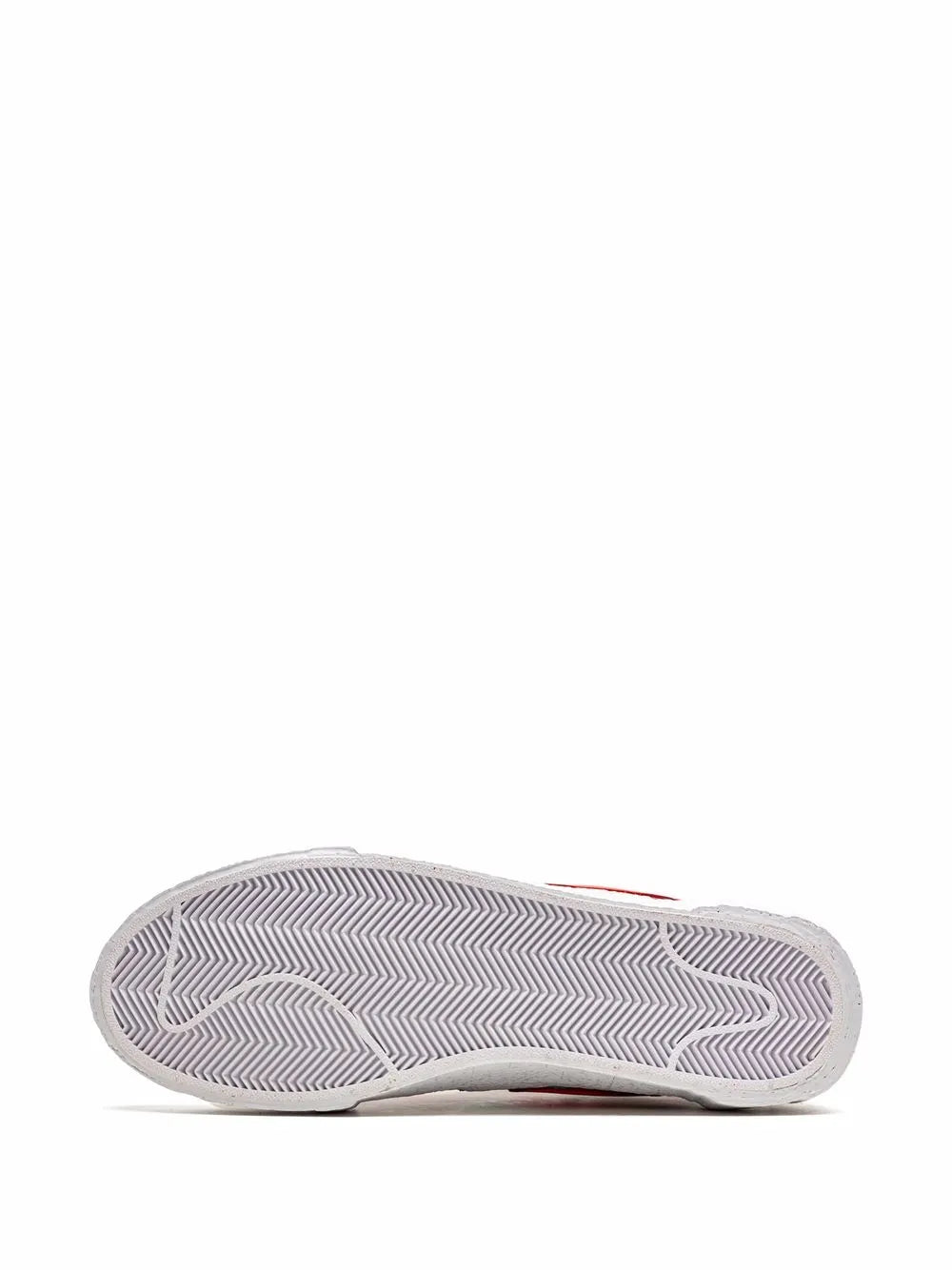 X Kaws X Sacai Blazer Low Red Sneakers