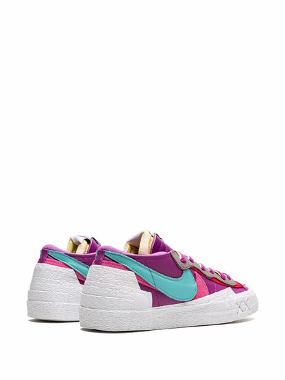 X Sacai X Kaws Blazer Low Purple Dusk Sneakers