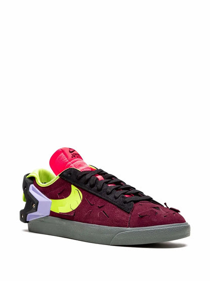 X Acronym Blazer Low Night Maroon Sneakers