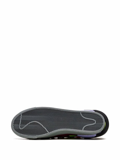 X Acronym Blazer Low Night Maroon Sneakers