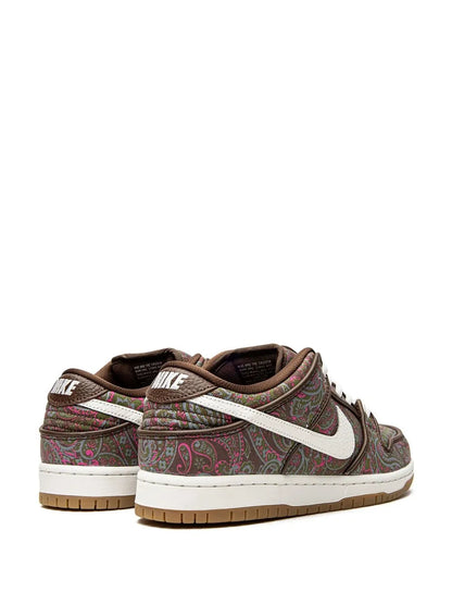 Sb Dunk Low Paisley Brown Sneakers