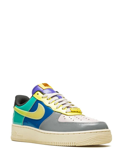 X Undefeated Air Force 1 Low Multi Patent Sneakers