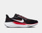 Black/Fire Red/White