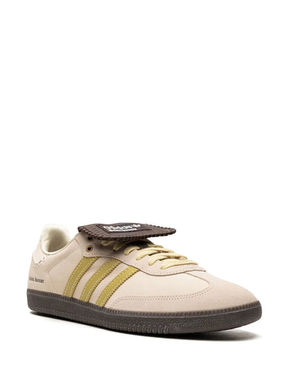 X Wales Bonner Samba Cream/ Yellow Sneakers