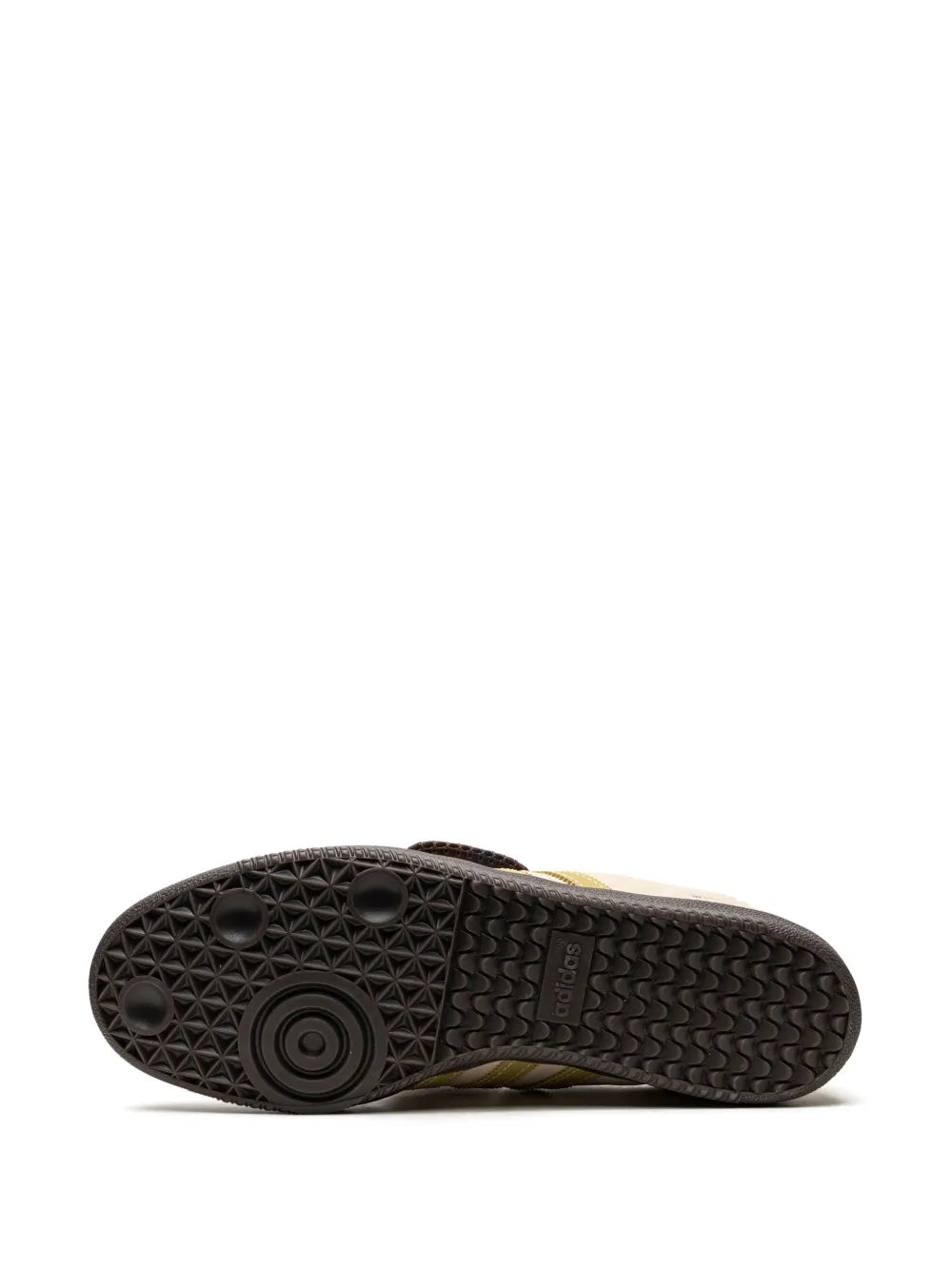 X Wales Bonner Samba Cream/ Yellow Sneakers