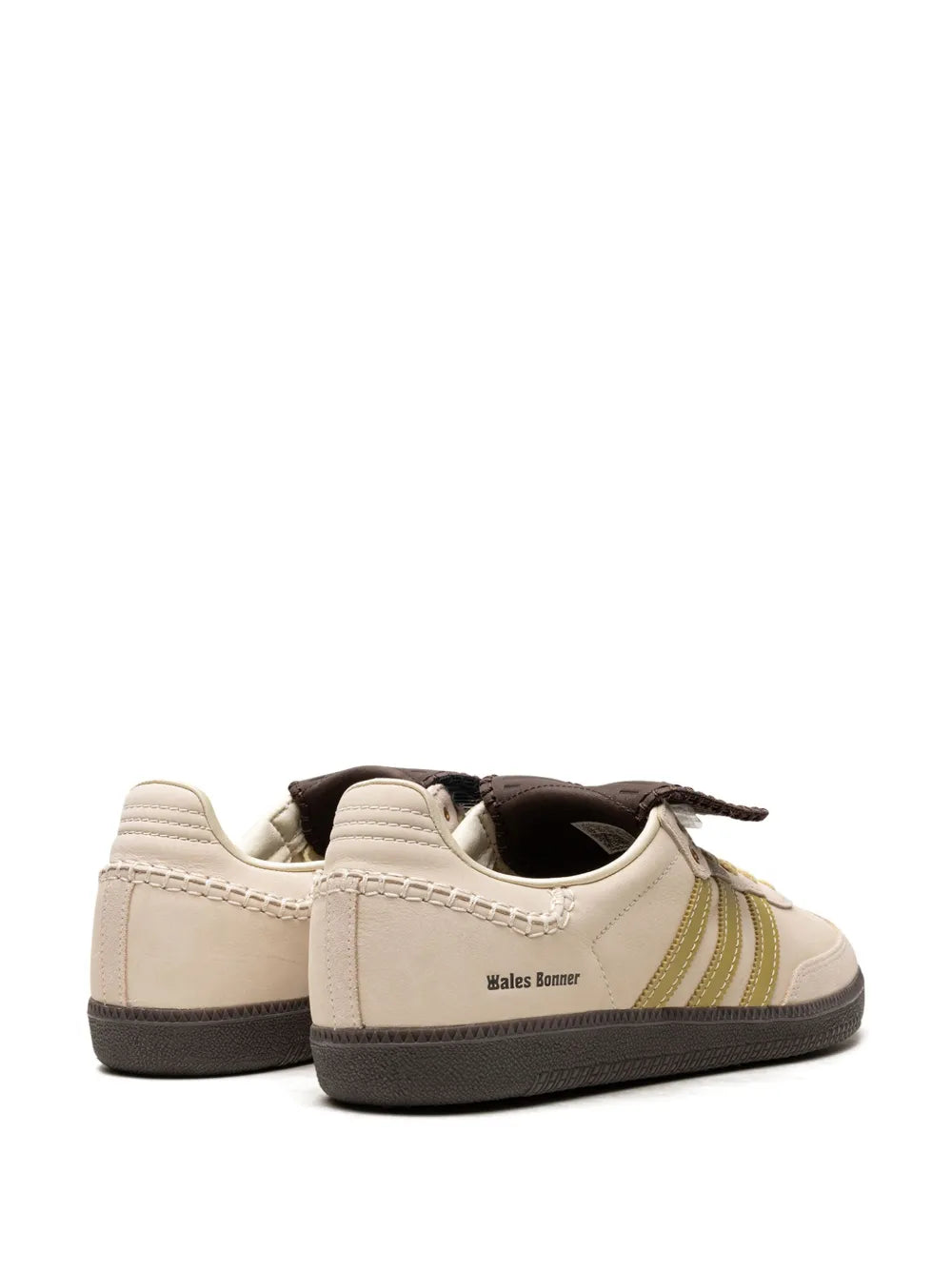 X Wales Bonner Samba Cream/ Yellow Sneakers