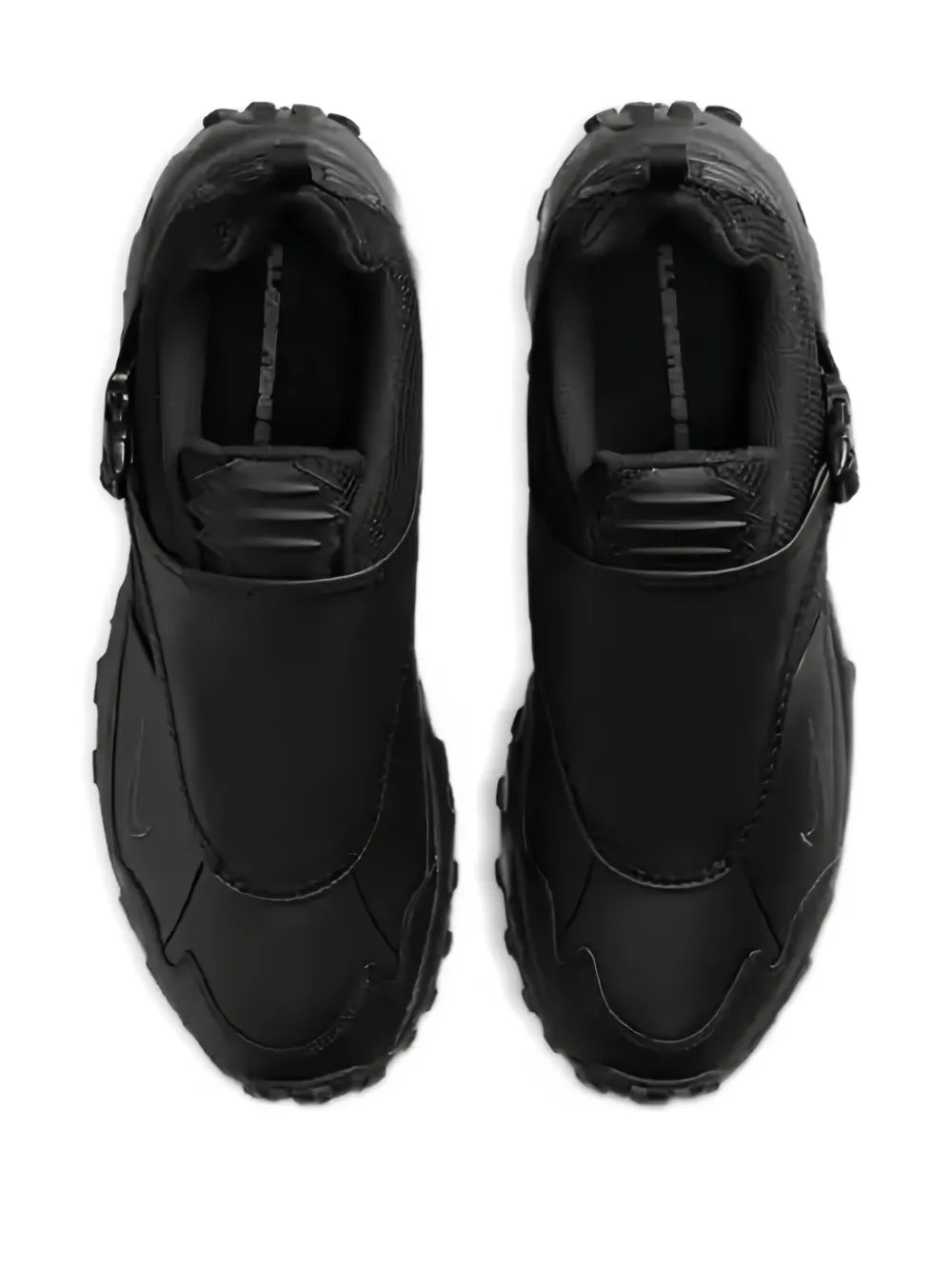 Zip-Fastening Lug-Sole Sneakers