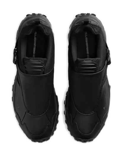 Zip-Fastening Lug-Sole Sneakers