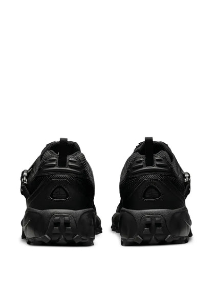 Zip-Fastening Lug-Sole Sneakers