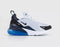 White/Black/Blue