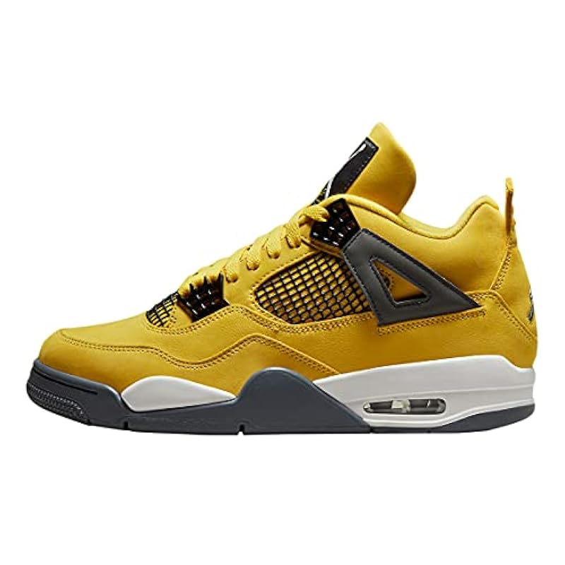 styleora Air Jordan 4 Retro Yellow Gray styleora