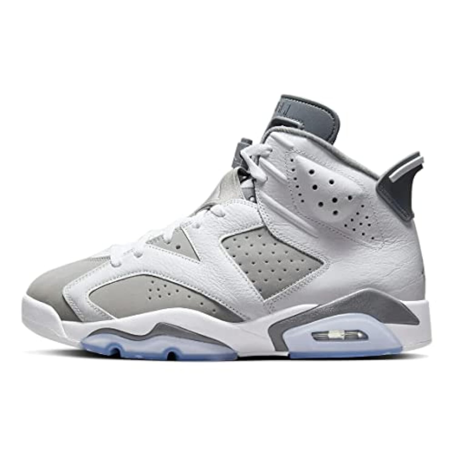 styleora Jordan Men's Air 6 Chrome White Medium Grey-cool Grey styleora