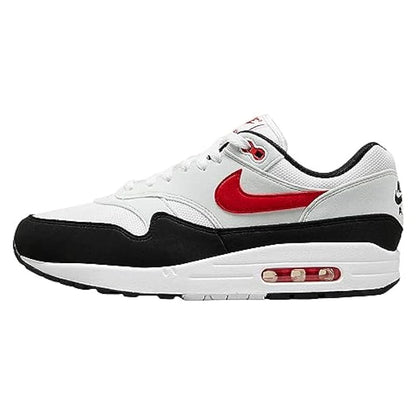styleora Air Max 1 Shoes White University Red-white styleora