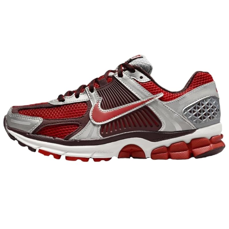 styleora Air Zoom Vomero 5 Oatmeal Women's Shoes Mystic Red Metallic Platinum Reflect Silve styleora