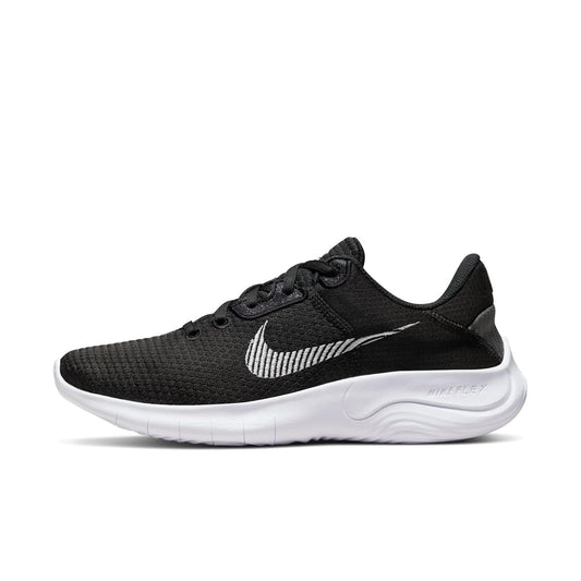 styleora Women's Flex Experience RN 11 Sneakers Black White-dk Smoke Grey styleora