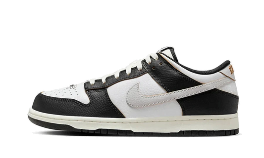 styleora SB Dunk Low Shoes Black White-Orange styleora