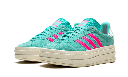 styleora Originals Gazelle Bold Shoes Flash Aqua Lucid Pink Cloud White styleora