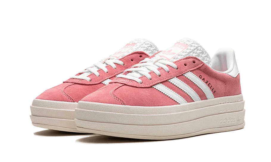styleora Originals Gazelle Bold Shoes Red Cloud White Gold Metallic styleora
