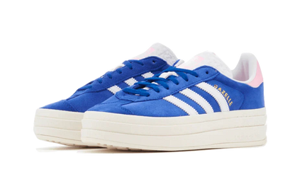 styleora Originals Gazelle Bold Shoes Semi Lucid Blue True Pink Core White styleora