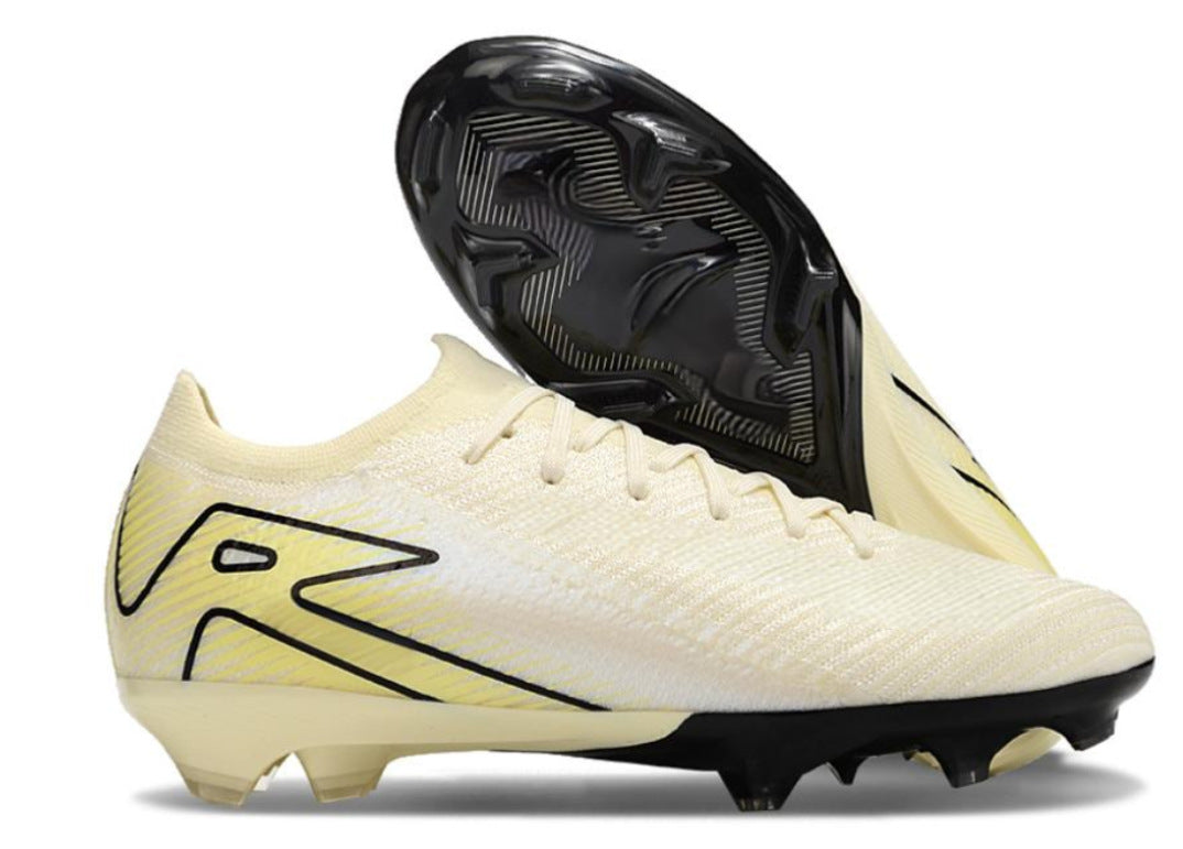 styleora Mercurial Vapor 16 Elite Blueprint FG Low-Top Soccer Cleats Beige Yellow styleora