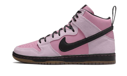 styleora SB Dunk High Shoes Pink Black Pro KCDC styleora